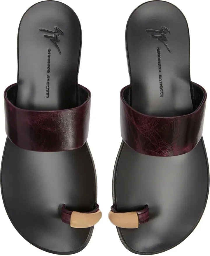 Norbert leather sandals - Image 4