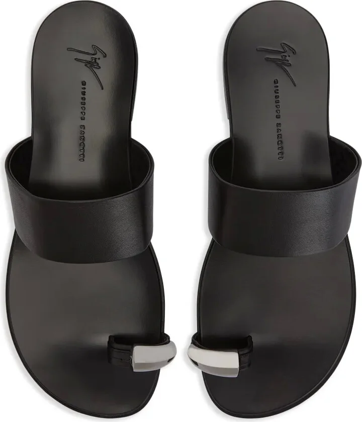 Norbert leather slides - Image 4