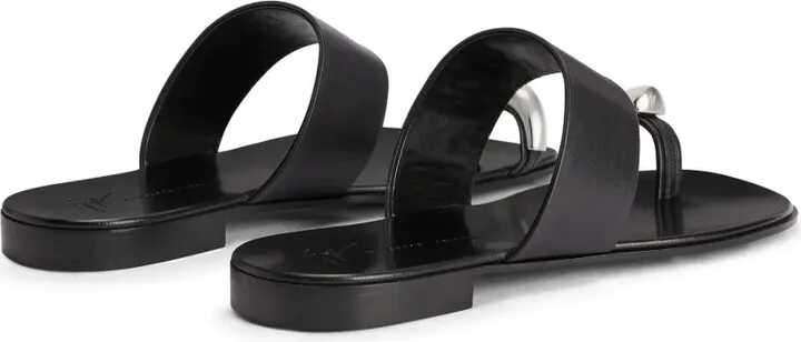 Norbert leather slides - Image 3