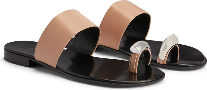 Norbert leather slides - Image 2