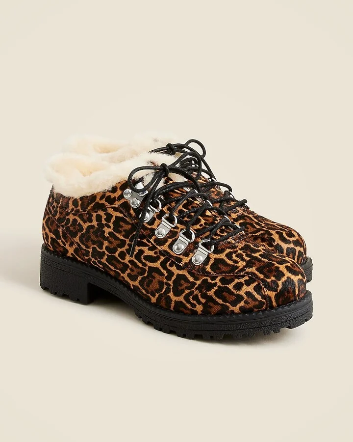 Nordic ankle boots in calf hair - Image 2