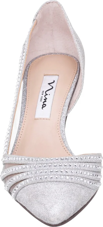 Noreen Pointed Toe Half d'Orsay Pump - Image 3