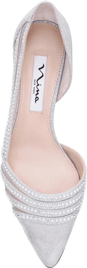 Noreen Pointed Toe Half d'Orsay Pump - Image 4
