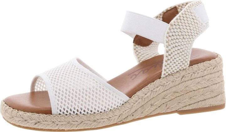 Noreen Womens Stretch Mesh Espadrilles