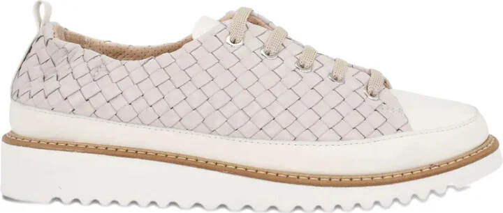 Norelle woven leather sneakers
