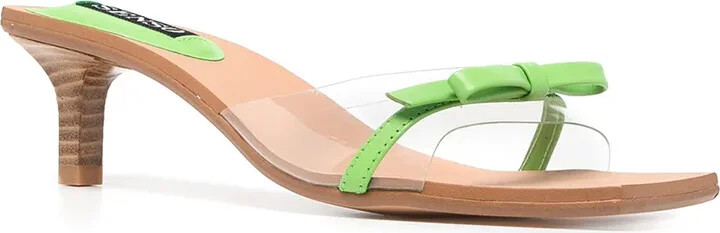 Nori 50mm bow sandals - Image 2