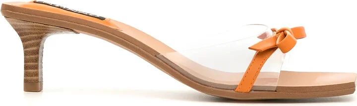 Nori 50mm bow-strap sandals
