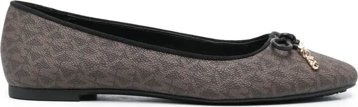 Nori leather ballerina shoes