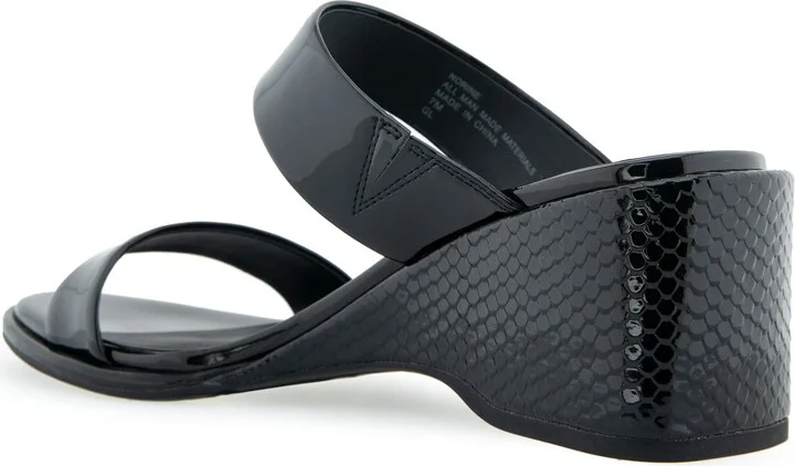 Norine Snake Embossed Sandal - Image 2