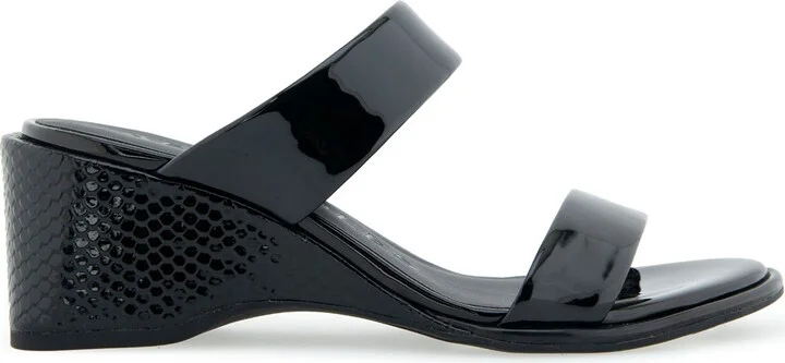 Norine Snake Embossed Sandal - Image 4