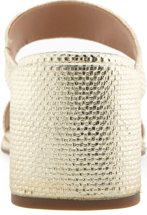 Norine Snake Embossed Sandal - Image 9