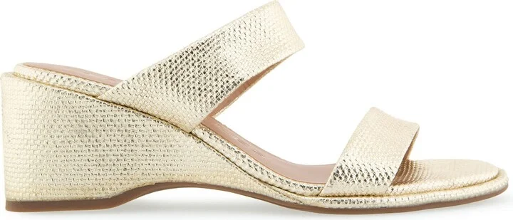 Norine Snake Embossed Sandal - Image 10