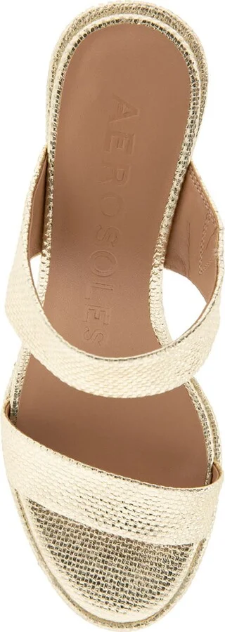 Norine Snake Embossed Sandal - Image 11