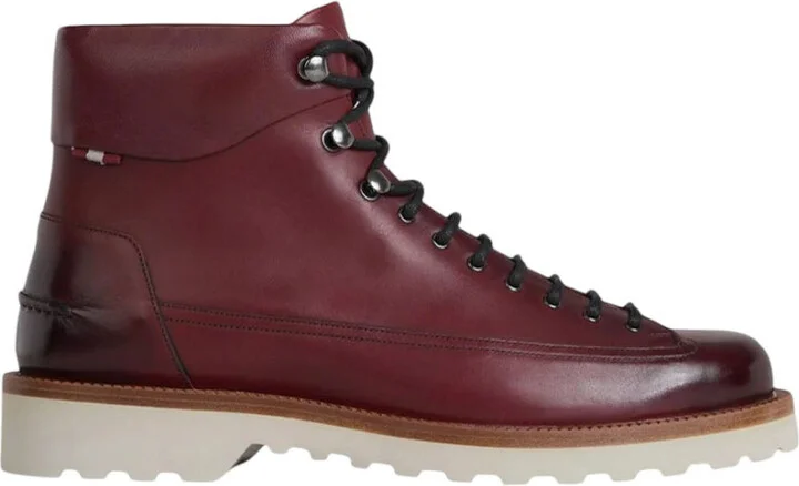 Norkwel 6239798 Men's Heritage Red Calf Leather Ankle Boots