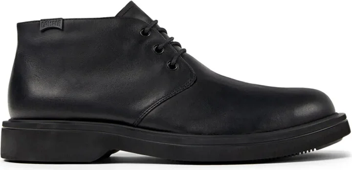 Norman lace-up leather boots