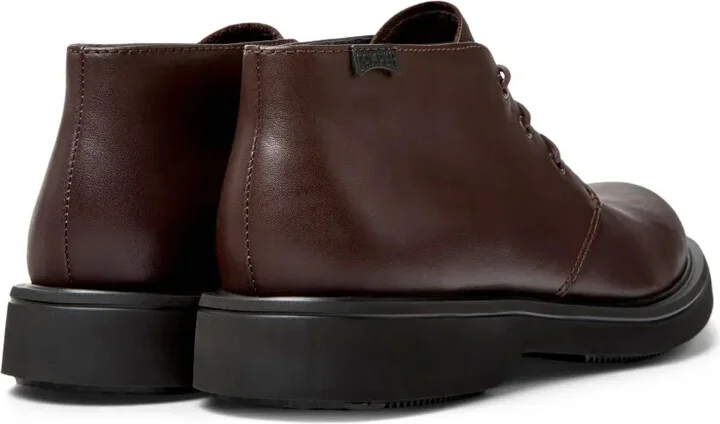 Norman lace-up leather desert boots - Image 3