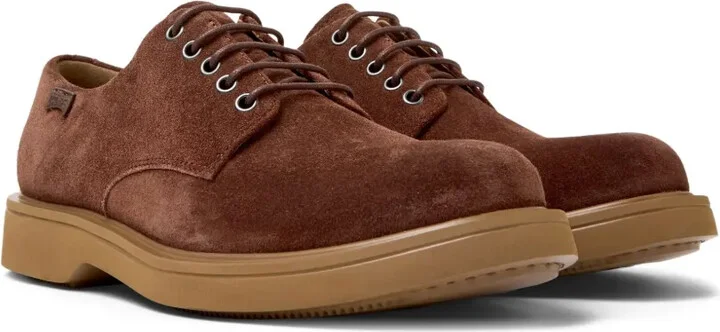 Norman lace-up suede Derby shoes - Image 2