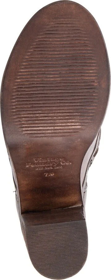 Normandy Leather Fishnet Cutout Block Heel Boot - Image 6