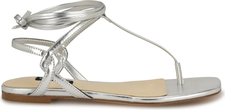 Norta Ankle Wrap Sandal - Image 9