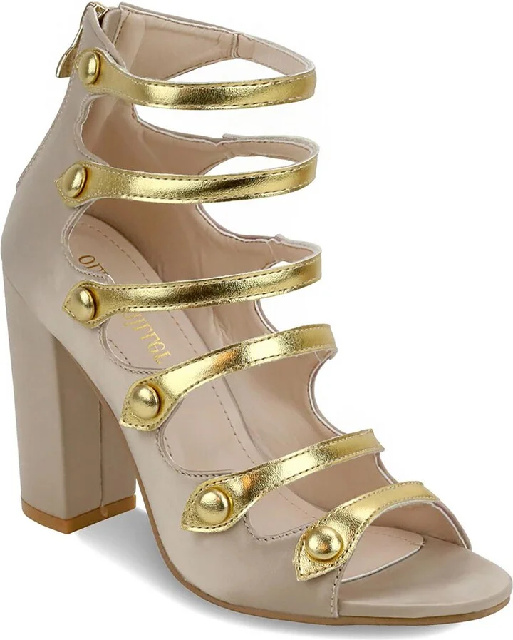 Northfolk Womens Dressy Open Toe Strappy Sandals