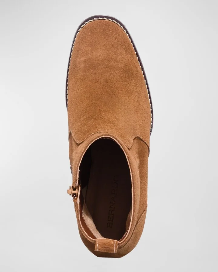 Norwich Suede Ankle Booties - Image 2