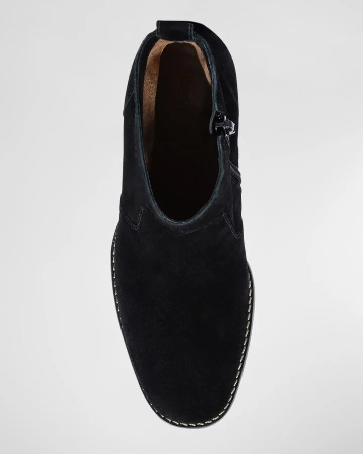 Norwich Suede Ankle Booties - Image 4