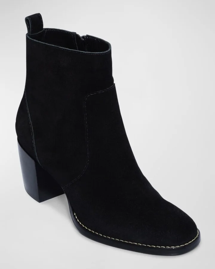 Norwich Suede Ankle Booties - Image 5
