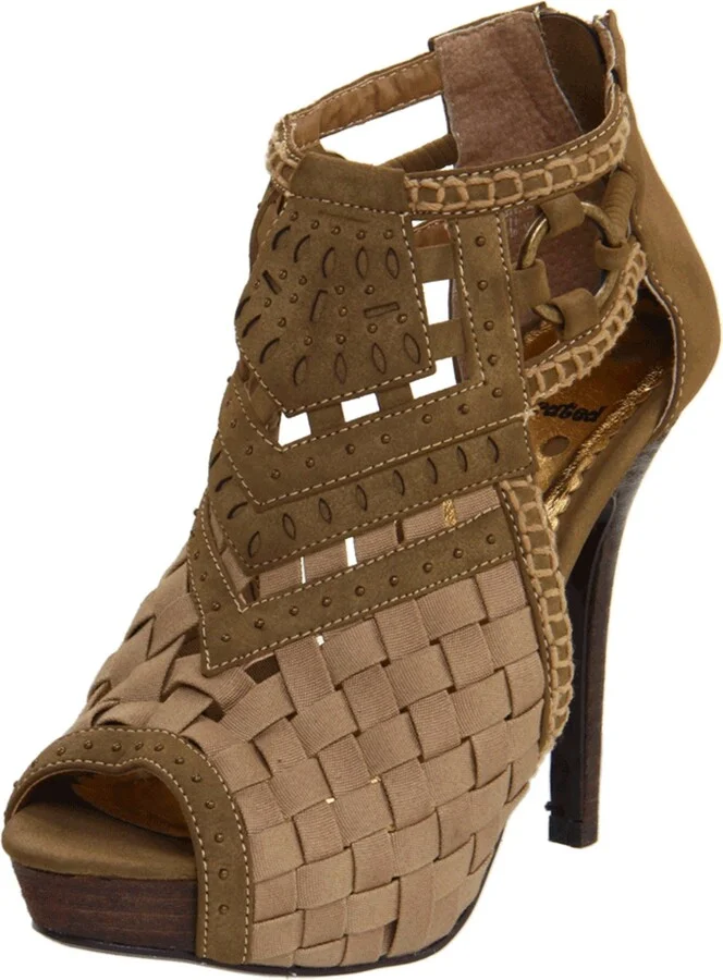 Not Rated Women's Echo Open-Toe Pump