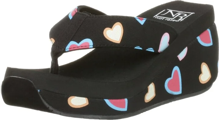 Not Rated Women's Heart Breaker Platforms Thong
