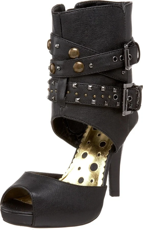 Not Rated Women's Inked Cuffed Pump