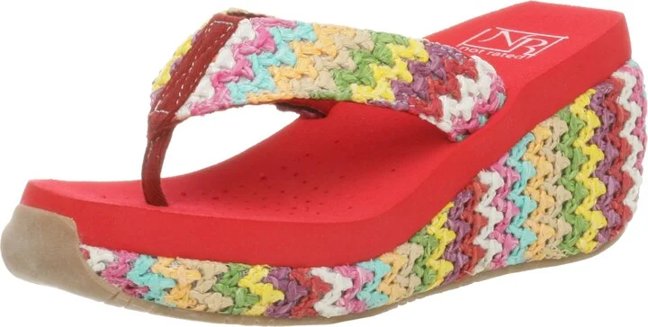 Not Rated Women's Spring Chicken Platform Thong