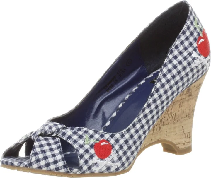 Not Rated Women's Teachers Pet Open-Toe Wedge