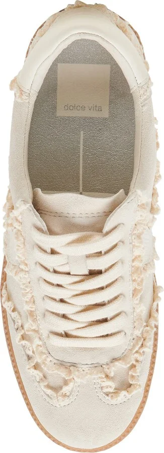 Notice Lace Trim Sneaker - Image 5