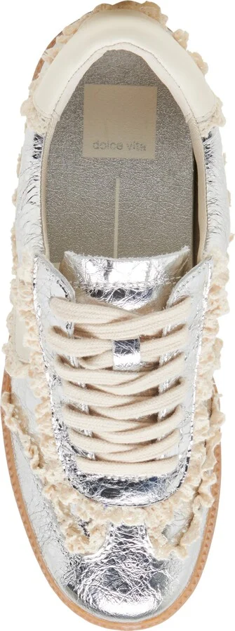 Notice Lace Trim Sneaker - Image 5