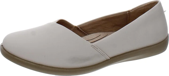 Notorious Womens Faux Leather Ballet Flats