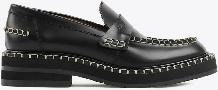 Noua Leather Flat Loafers