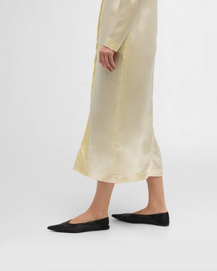 Nour Embellished Ballerina Flats - Image 2
