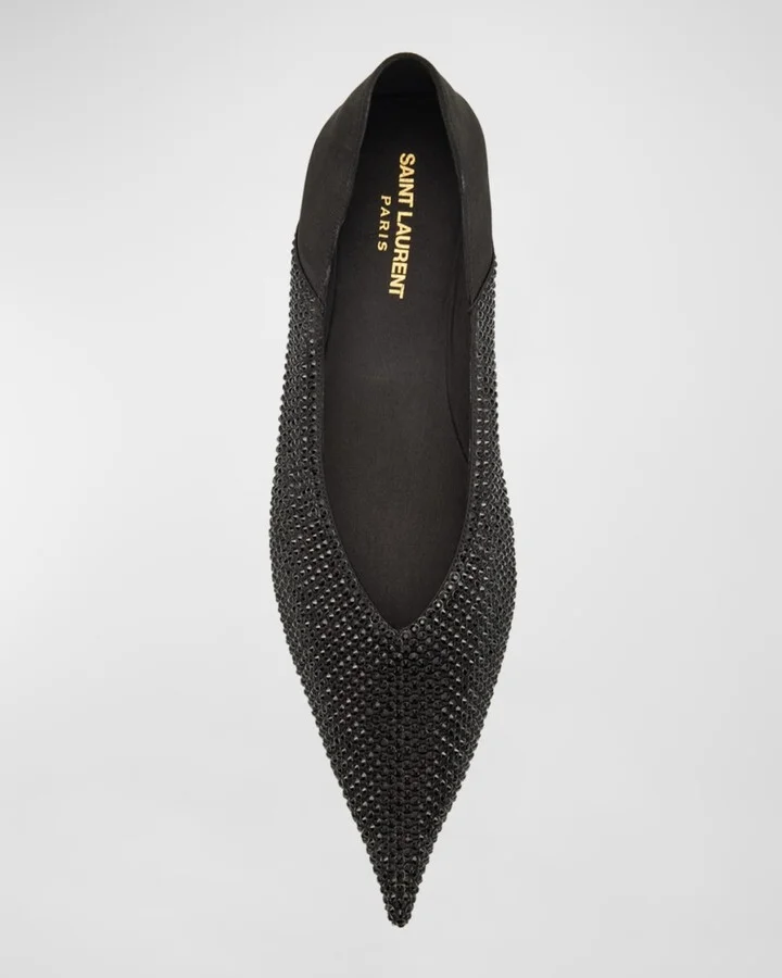 Nour Embellished Ballerina Flats - Image 3