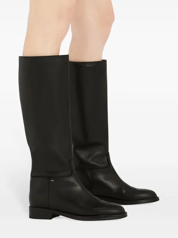 Nourine leather mid-calf boots - Image 5