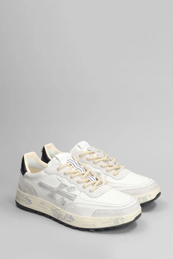 Nous Sneakers In White Leather - Image 2