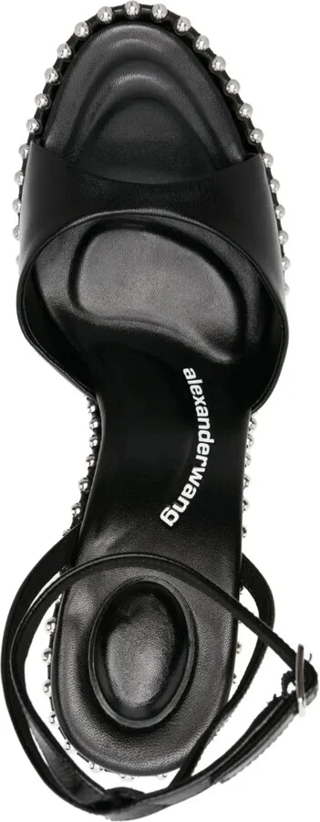 Nova 145mm platform leather sandals - Image 4