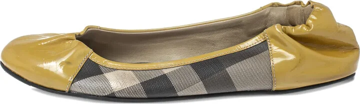 Nova Check ballet flats