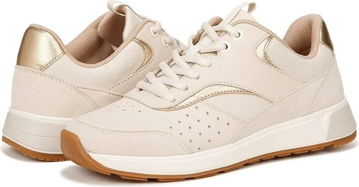 Nova I3510M3103 Sneakers Women's Size 9 Cream Suede Athletic Shoes ZPO508 (9,Cream)