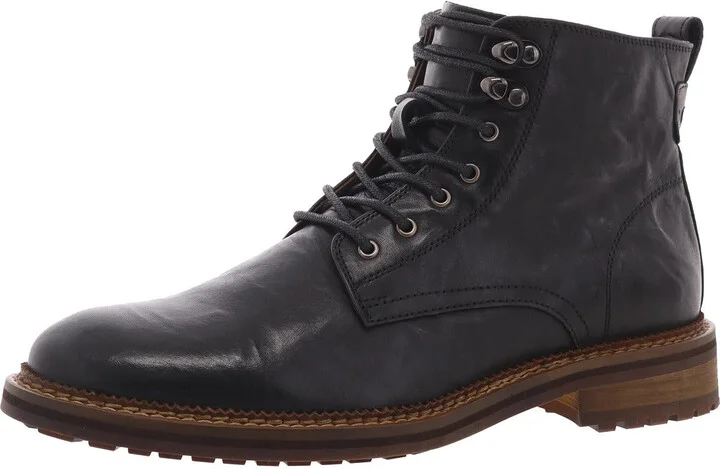Nova Mens Lace-Up Leather Chukka Boots