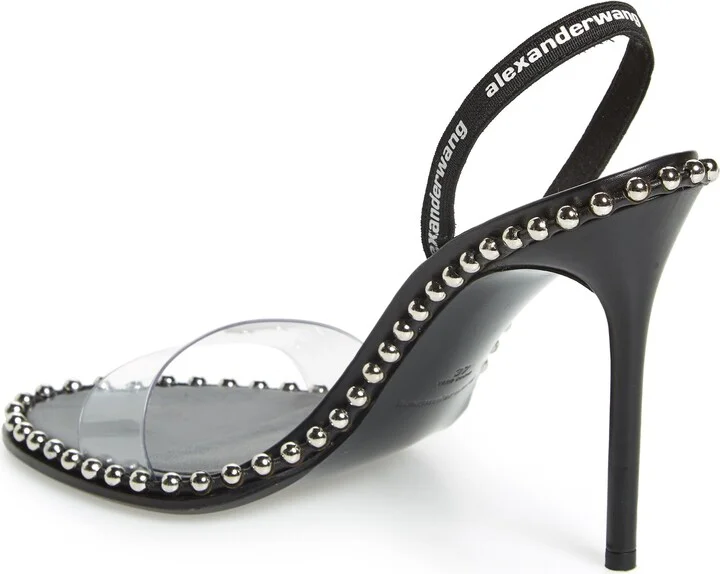 Nova Stud Clear Sandal - Image 2