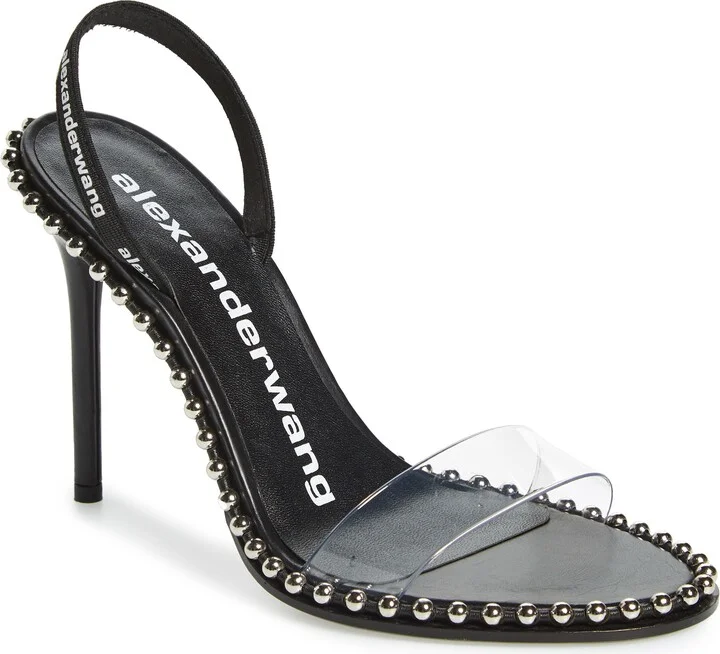 Nova Stud Clear Sandal