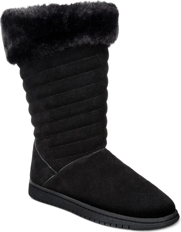 Novaa Womens Suede Cold Weather Winter & Snow Boots