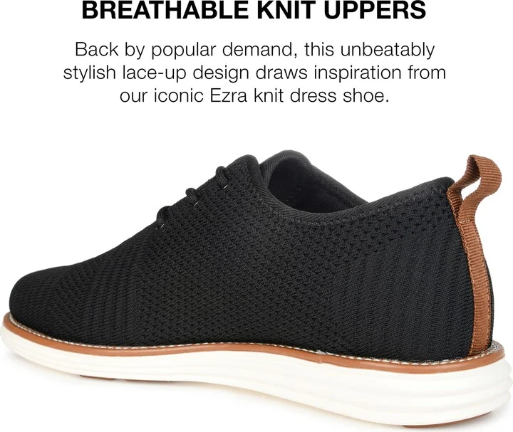 Novak Knit Derby Sneaker - Wide Width - Image 10