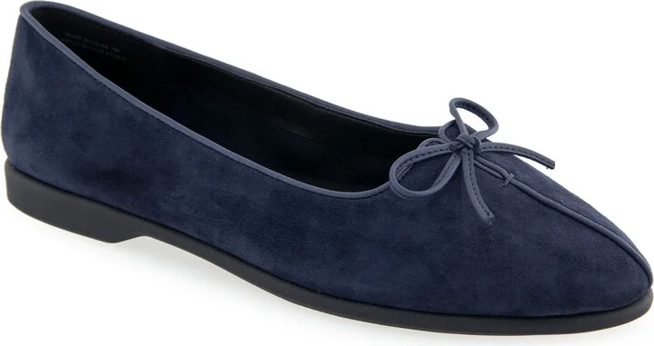 Navy Suede