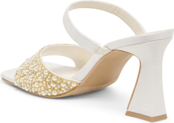 Nowles Faux Pearl & Rhinestone Sandal - Image 2